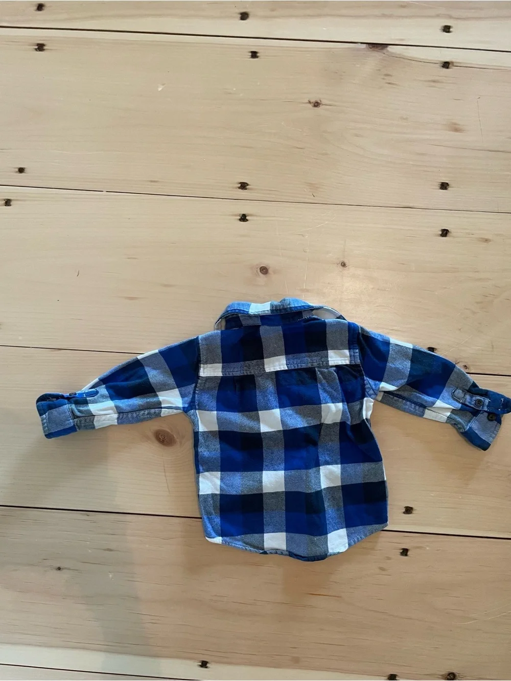 The Childrens Place plaid button